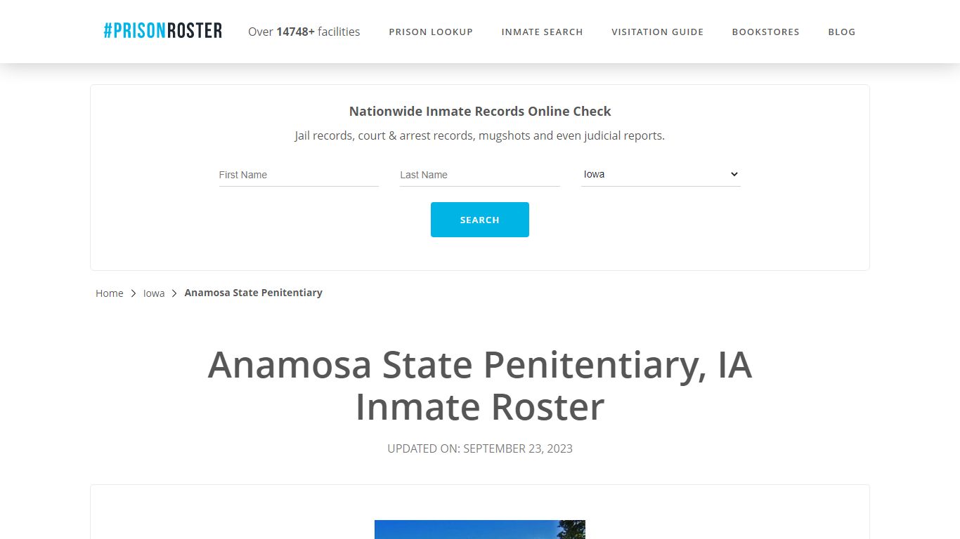 Anamosa State Penitentiary, IA Inmate Roster - Prisonroster